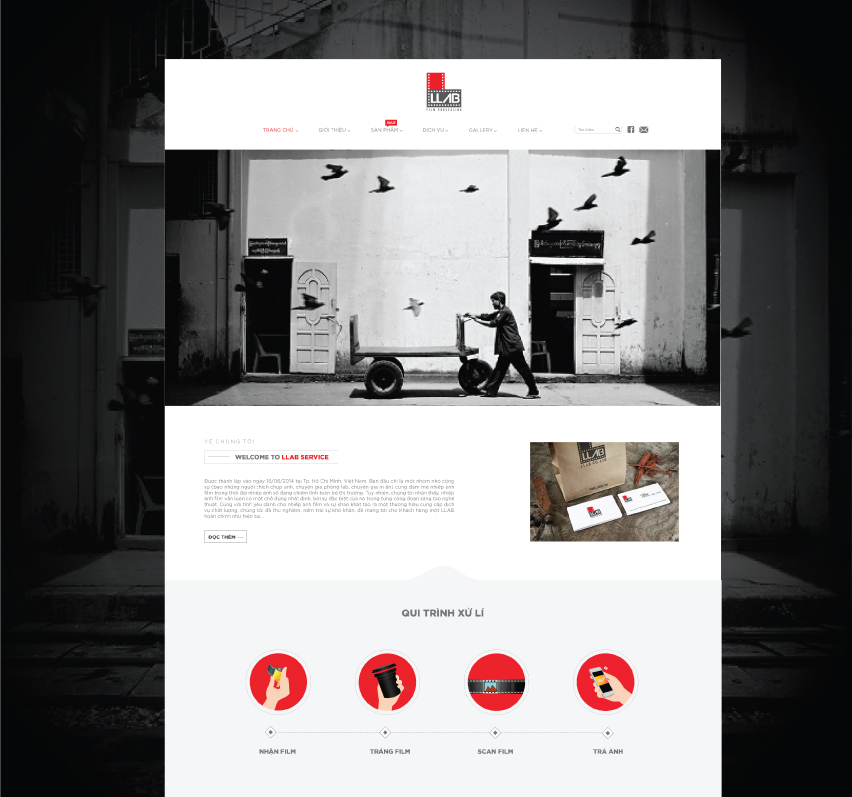 Llab film Processing Project
